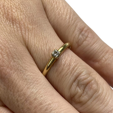 Anel HStern Solitário - 0.10 ct.