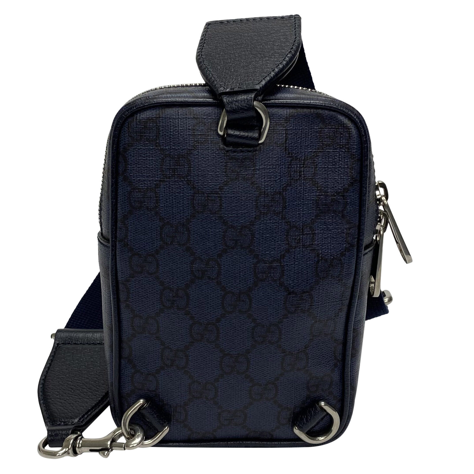 Bolsa Gucci Ophidia Sling Bag GG Mini Azul