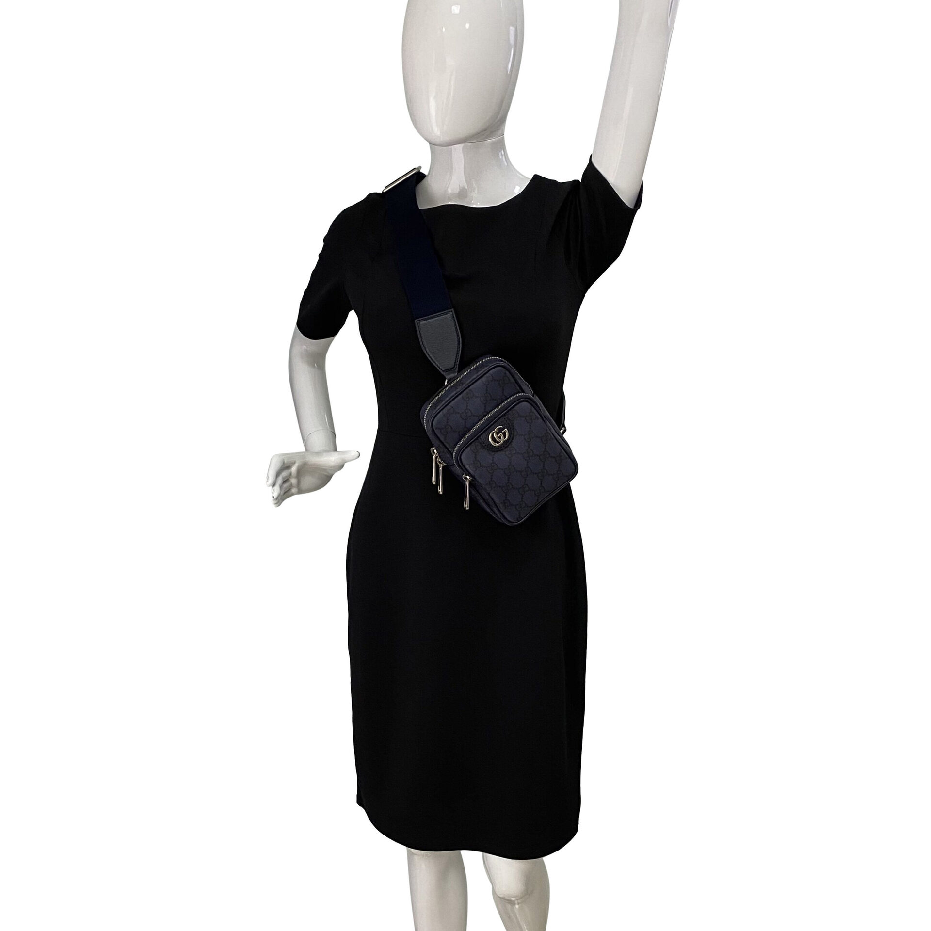 Bolsa Gucci Ophidia Sling Bag GG Mini Azul