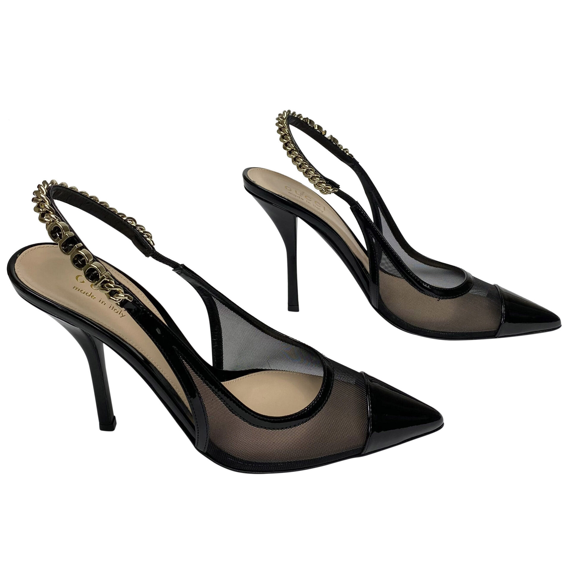 Scarpin Gucci Signoria Preto