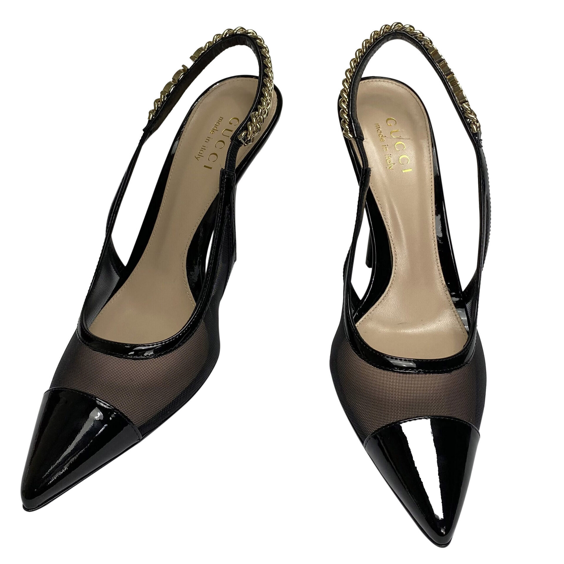 Scarpin Gucci Signoria Preto
