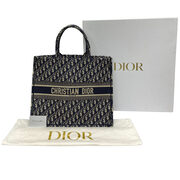 Bolsa Christian Dior Oblique Book Tote Monograma