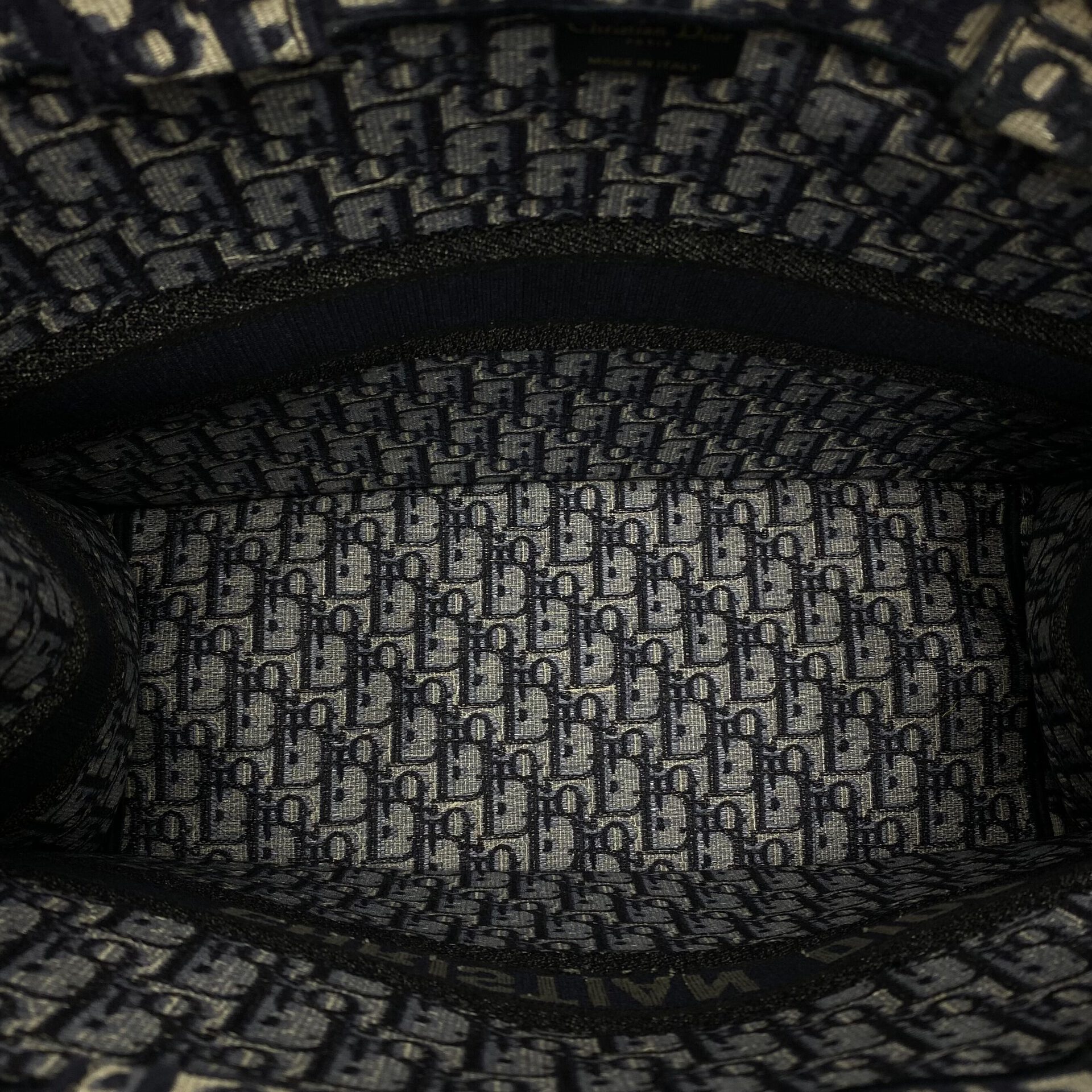 Bolsa Christian Dior Oblique Book Tote Monograma