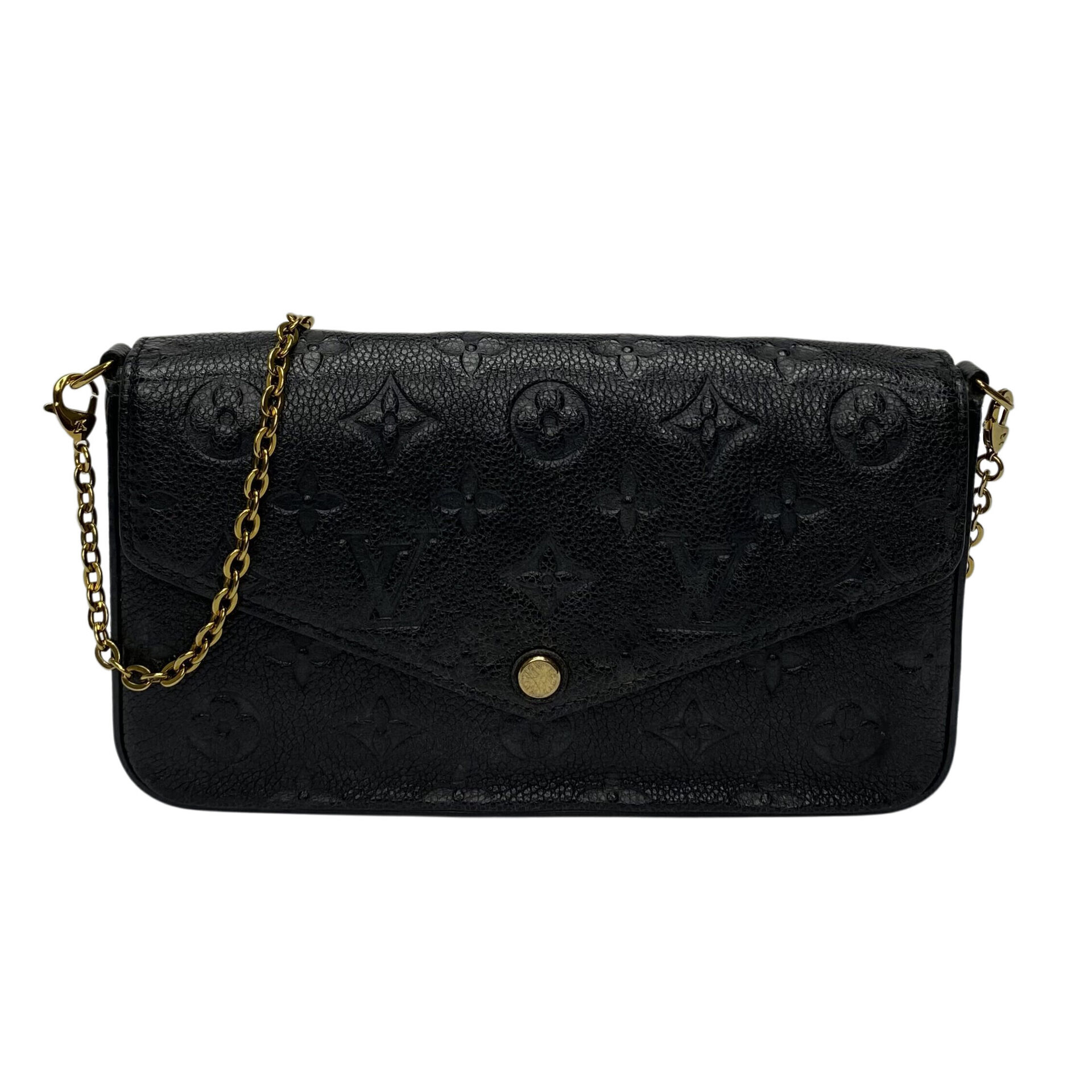 Bolsa Louis Vuitton Pochette Félicie Monogram Empreinte