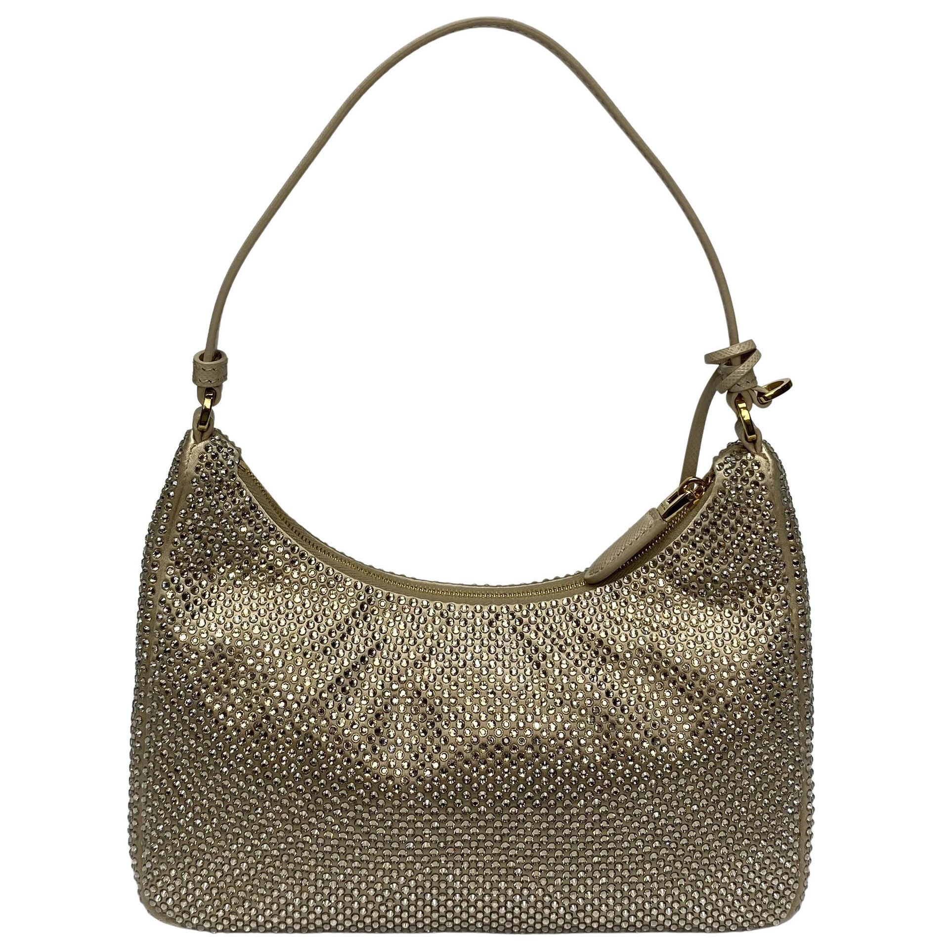 Bolsa Prada Re-Edition Crystal