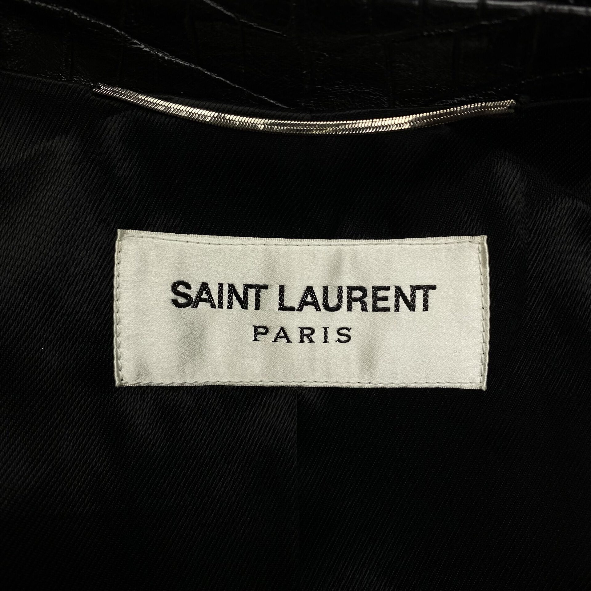 Casaco Saint Laurent Preto