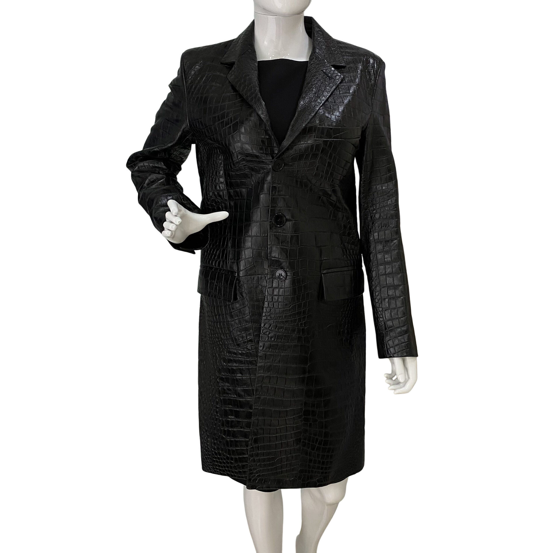 Casaco Saint Laurent Preto