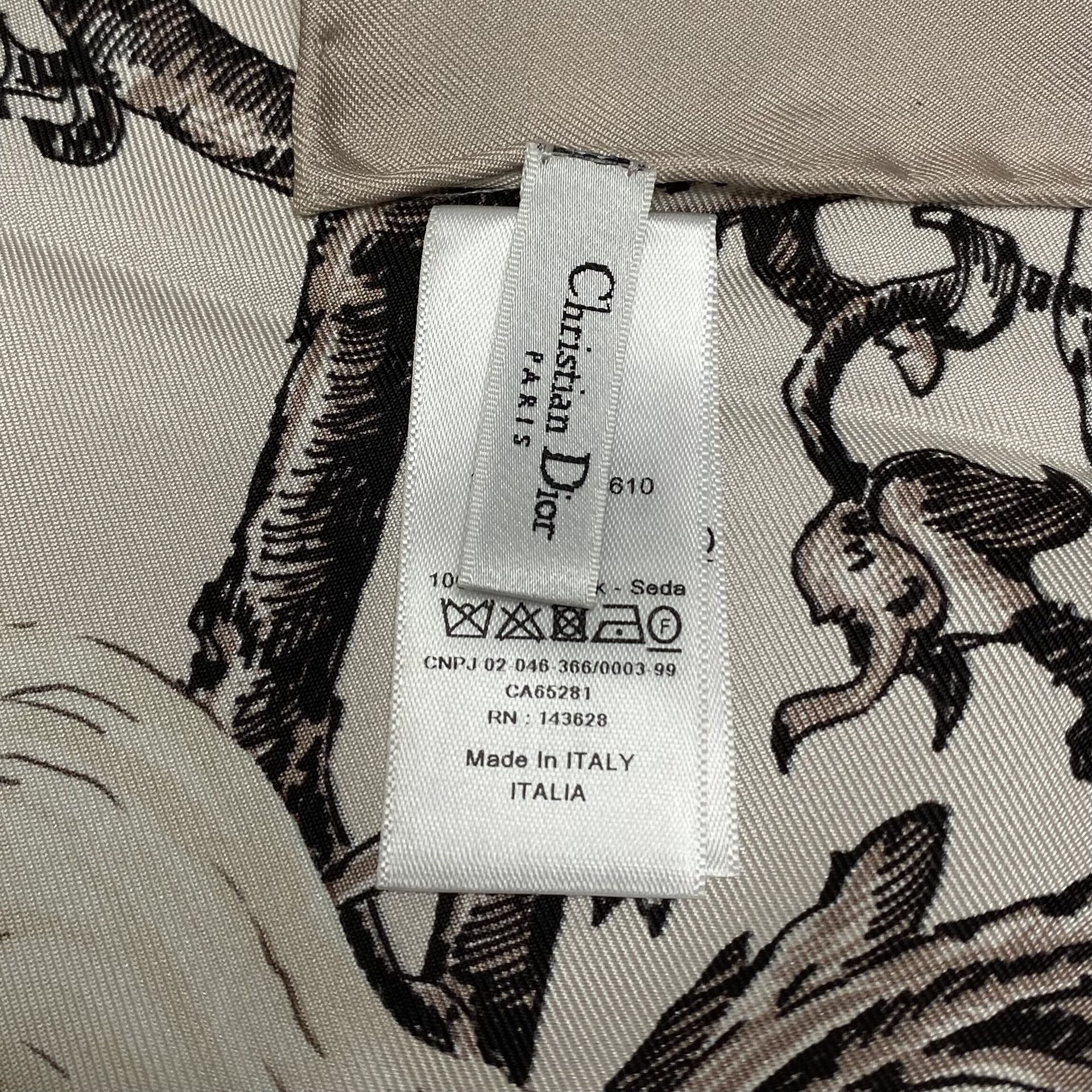 Lenço Christian Dior