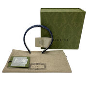 Tiara Gucci Denin Monograma