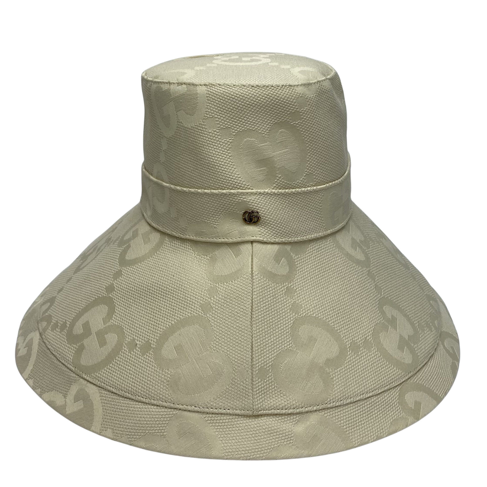 Chapéu Gucci Bucket GG Off White