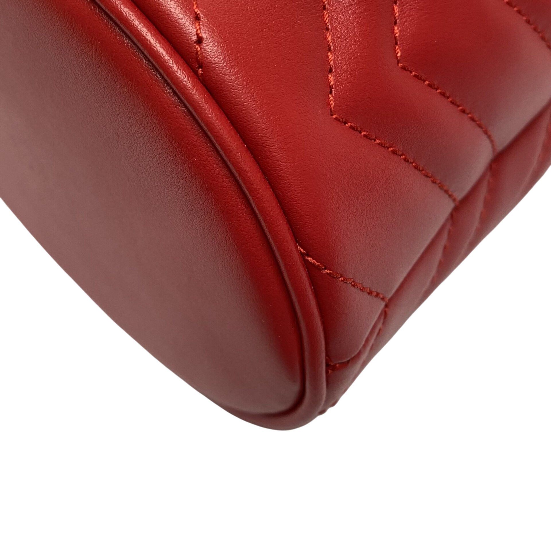 Bolsa Gucci Bucket GG Vermelha