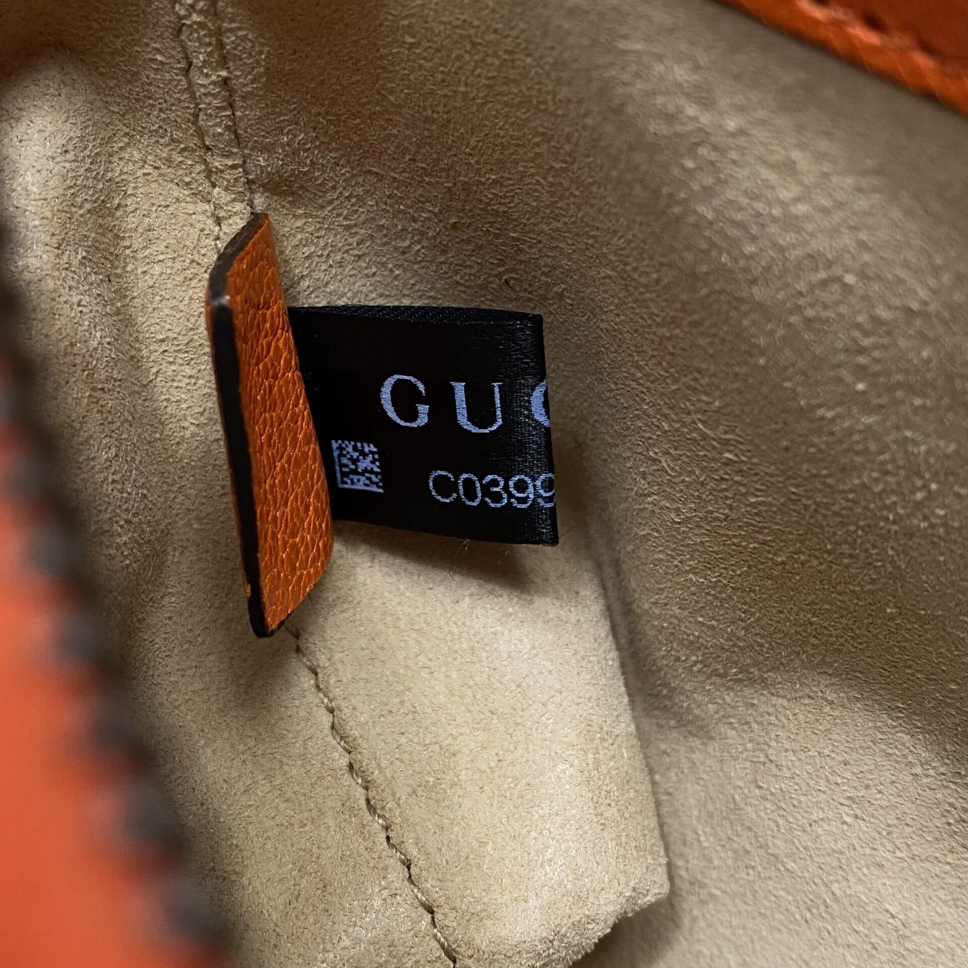 Bolsa Gucci Aphrodite Mini Laranja