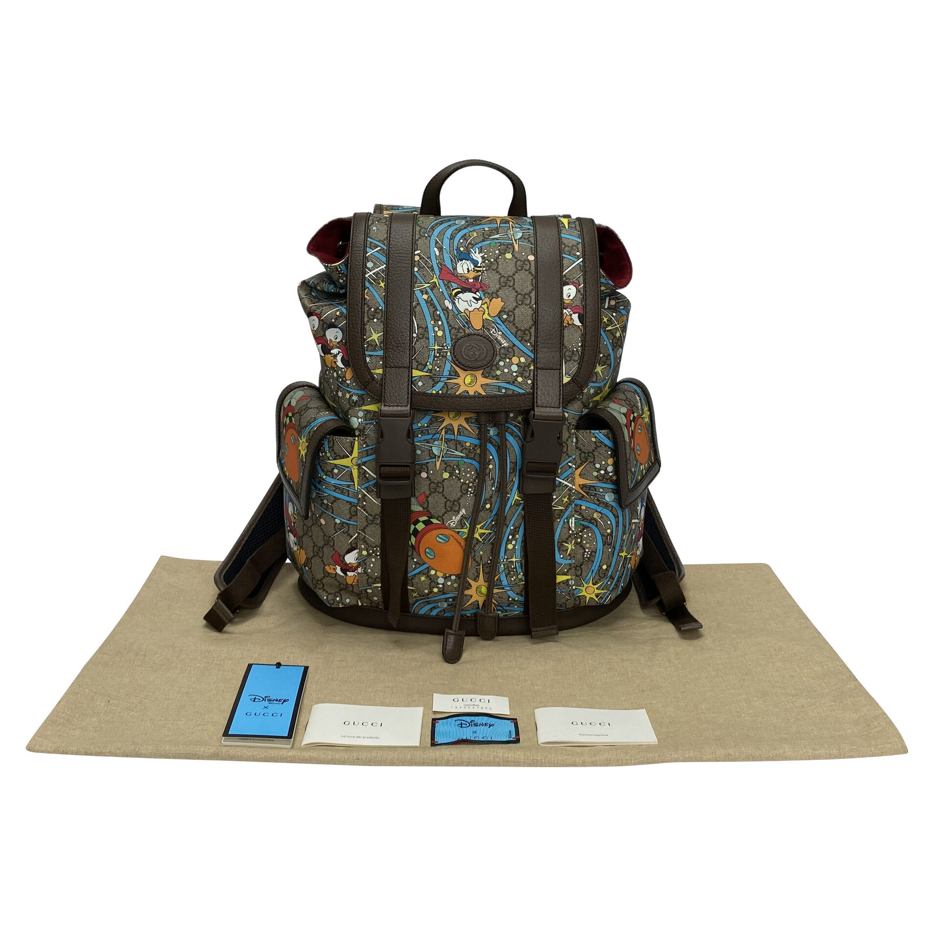 Mochila Gucci Disney Donald GG Supreme