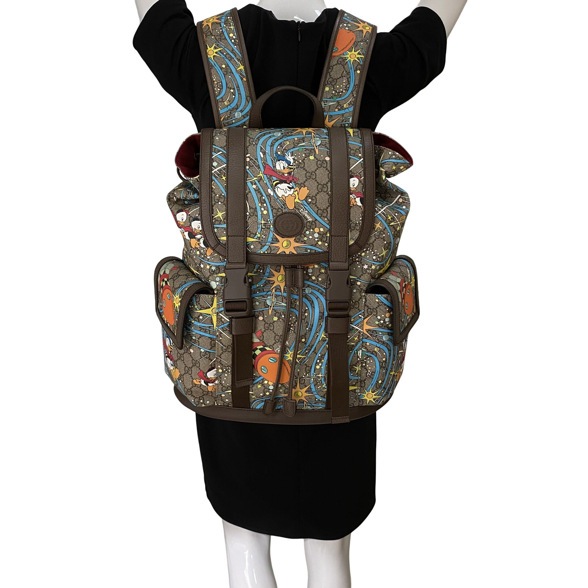 Mochila Gucci Disney Donald GG Supreme