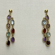 Par de Brincos Pedras Brasileiras