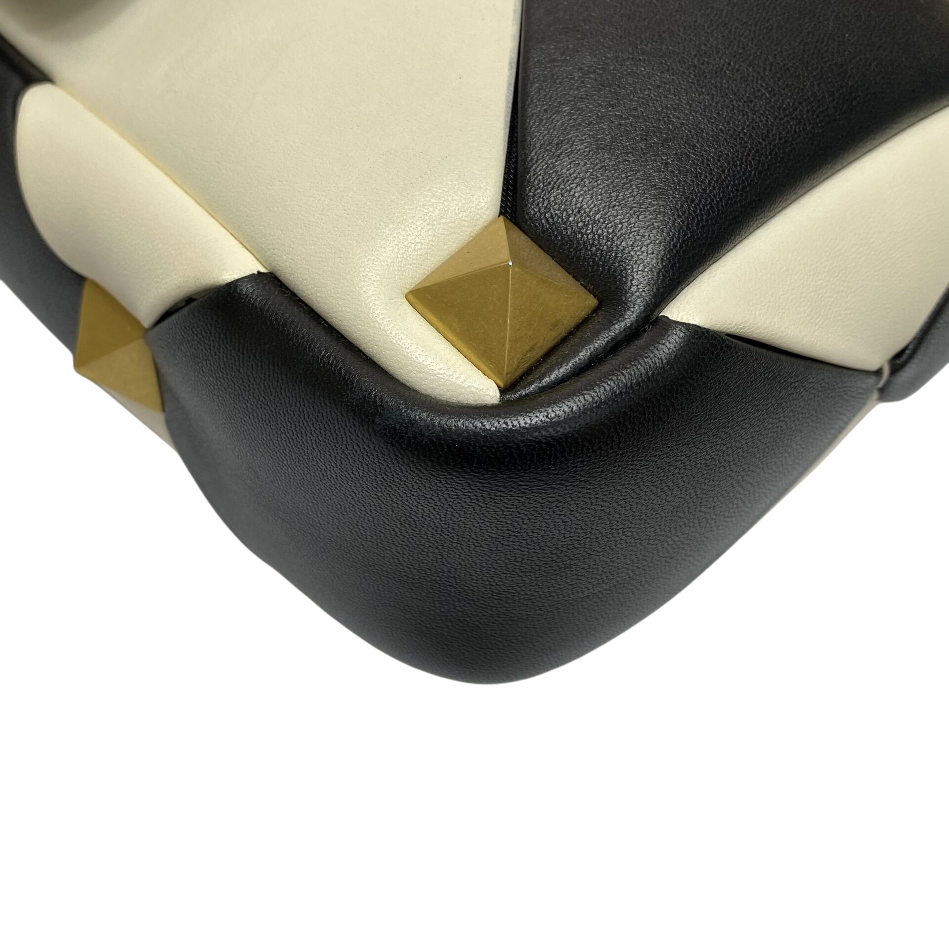 Bolsa Valentino Garavani Roman Stud Bicolor