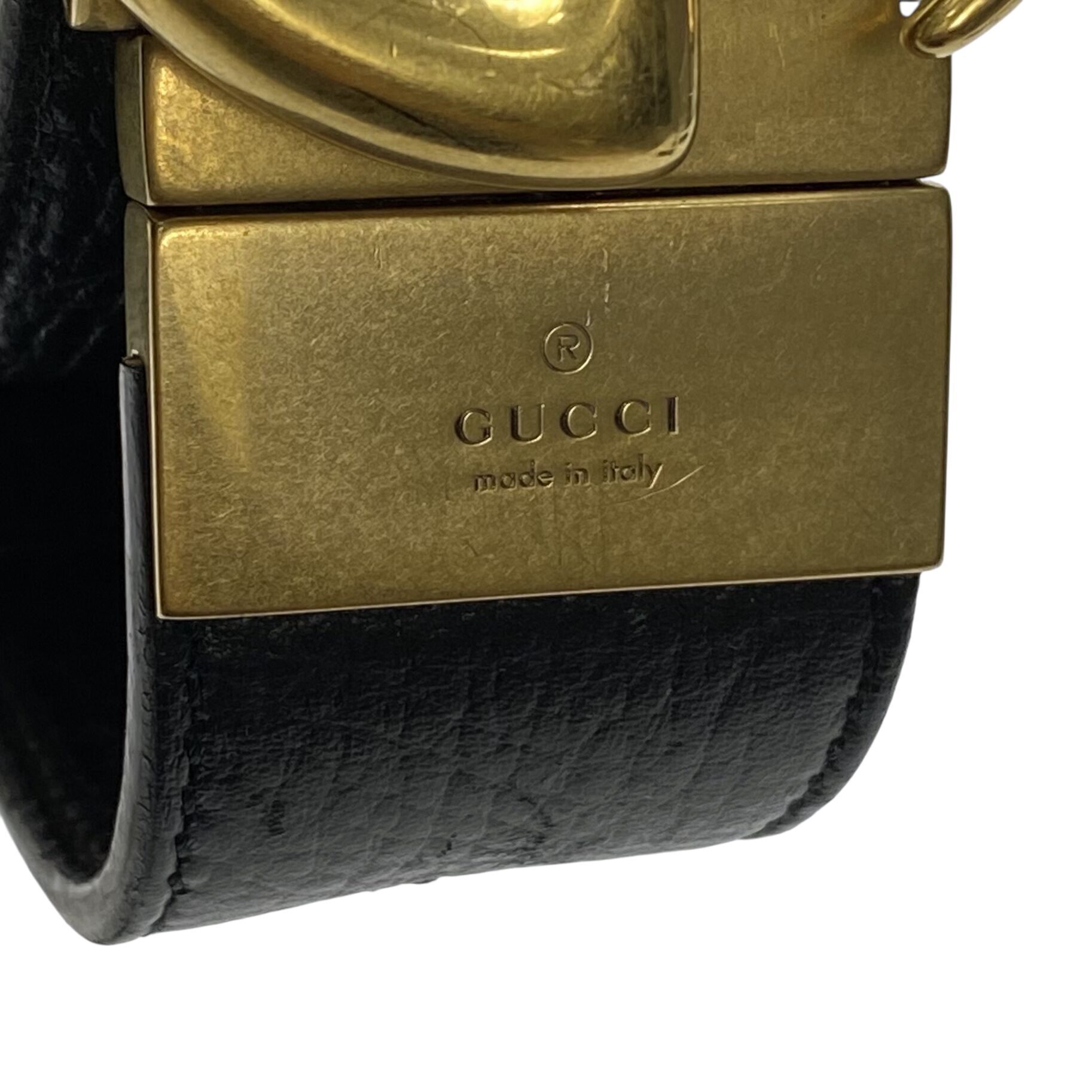 Cinto Gucci GG Reversível