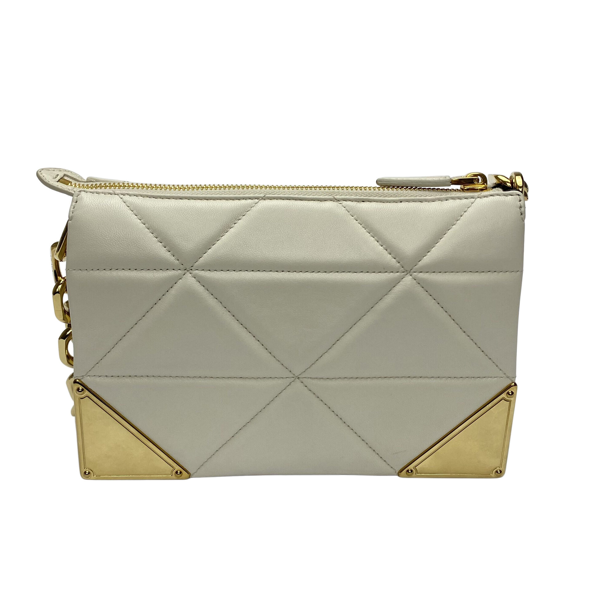 Bolsa Prada Quilted Nappa Leather Shoulder Bag