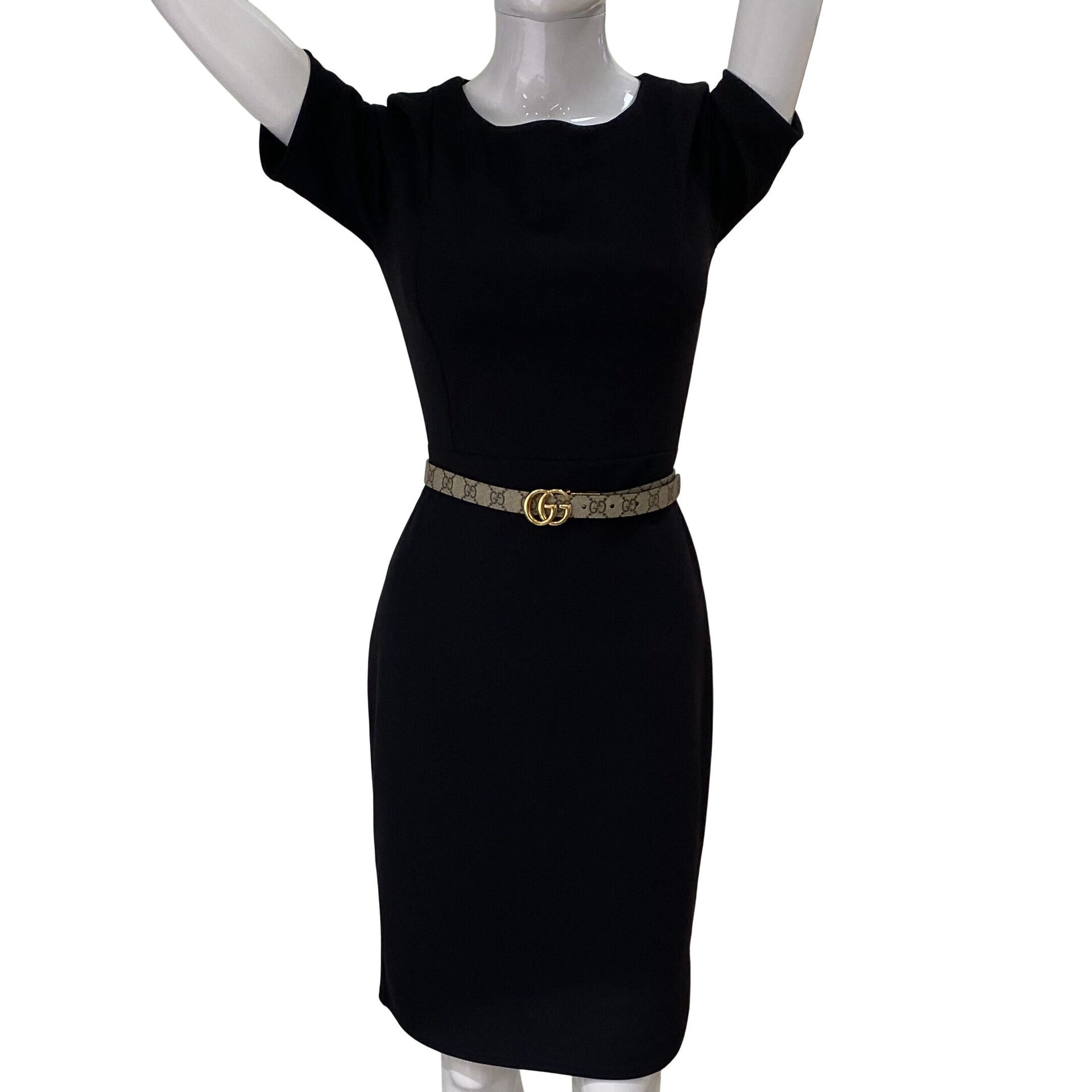 Cinto Gucci GG Canvas