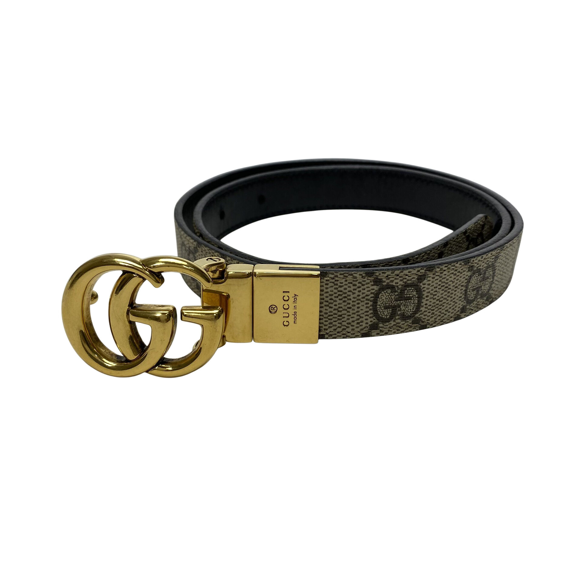 Cinto Gucci GG Canvas