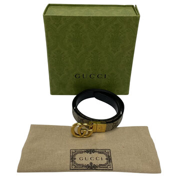 Cinto Gucci GG Canvas