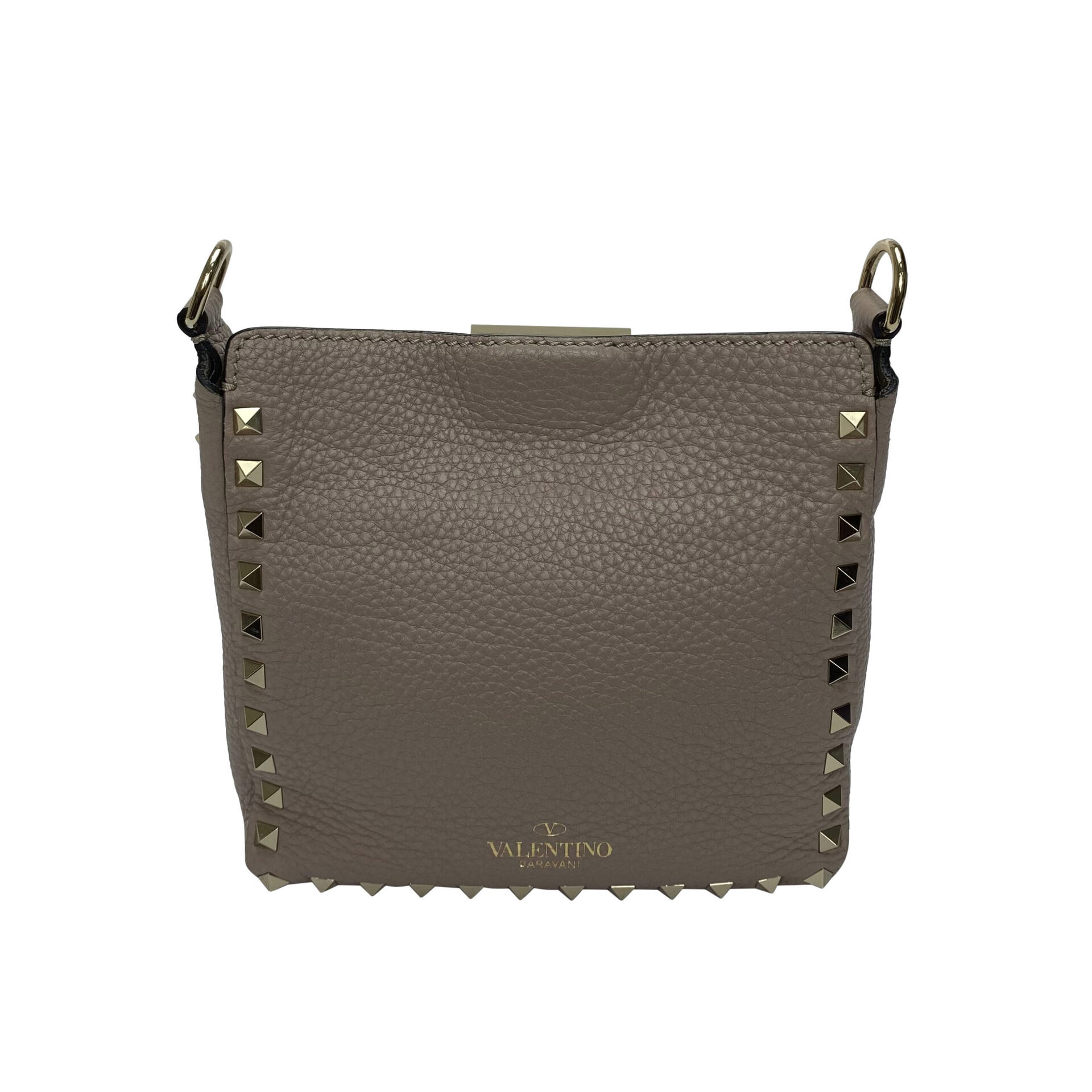 Bolsa Valentino Garavani Rockstud Nude