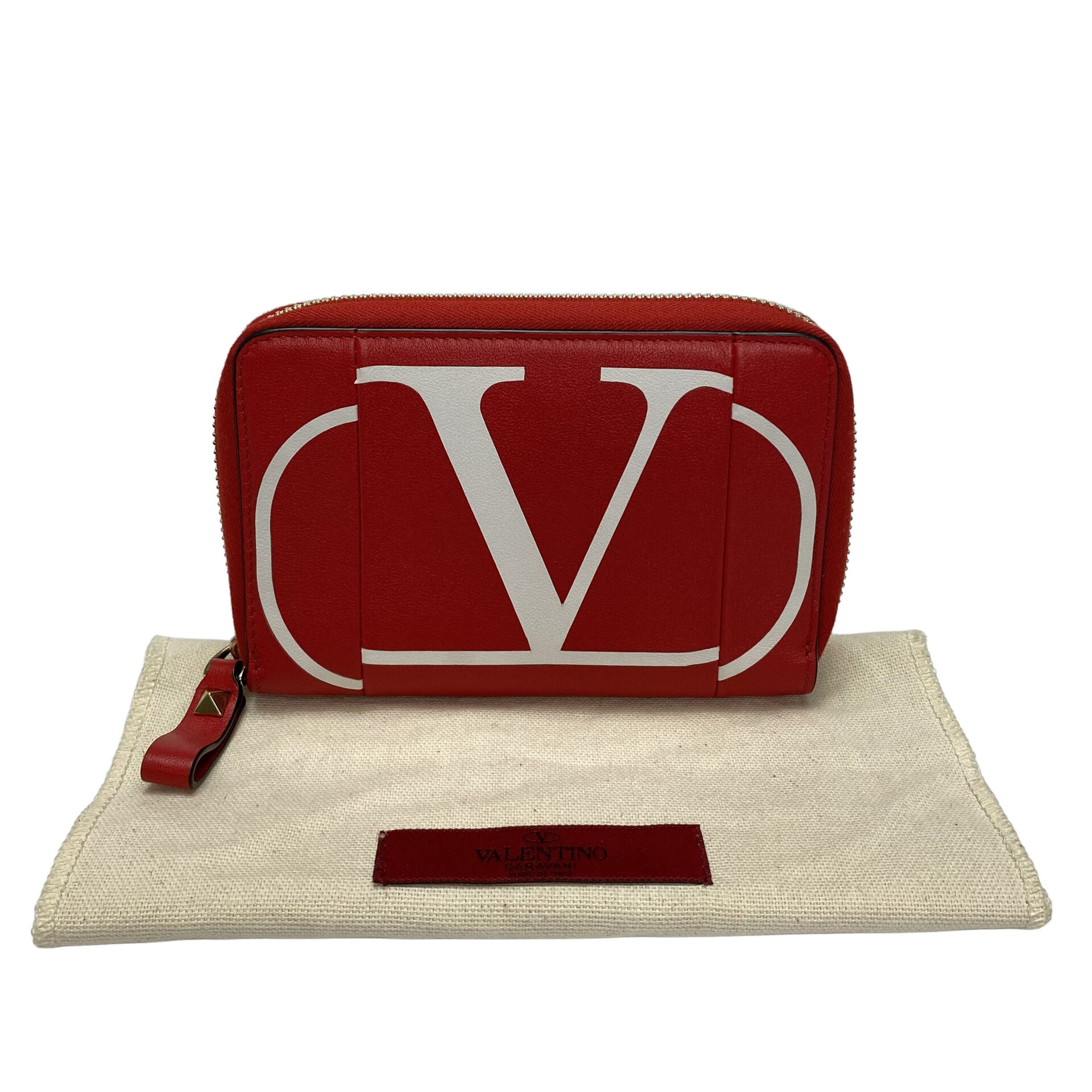 Carteira Valentino Garavani Vermelha