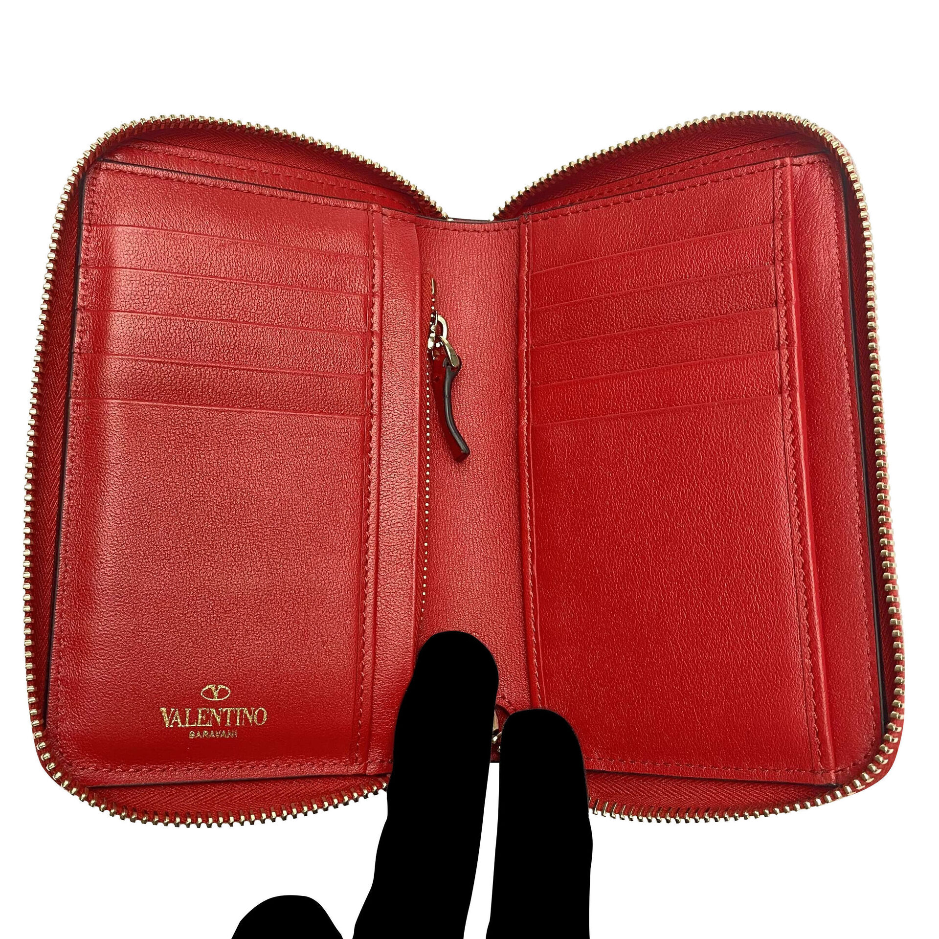 Carteira Valentino Garavani Vermelha