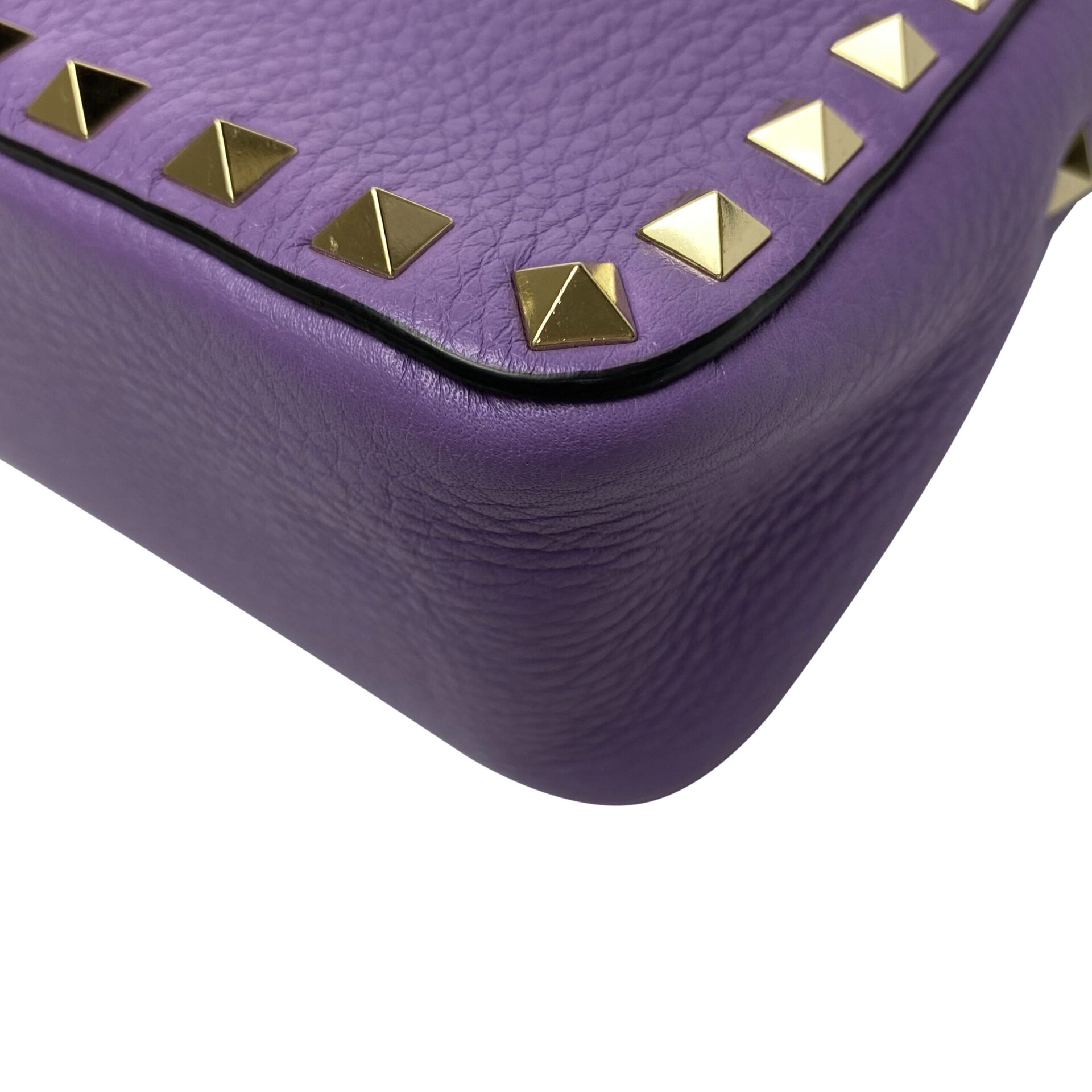 Bolsa Valentino Garavani Rockstud Lilás