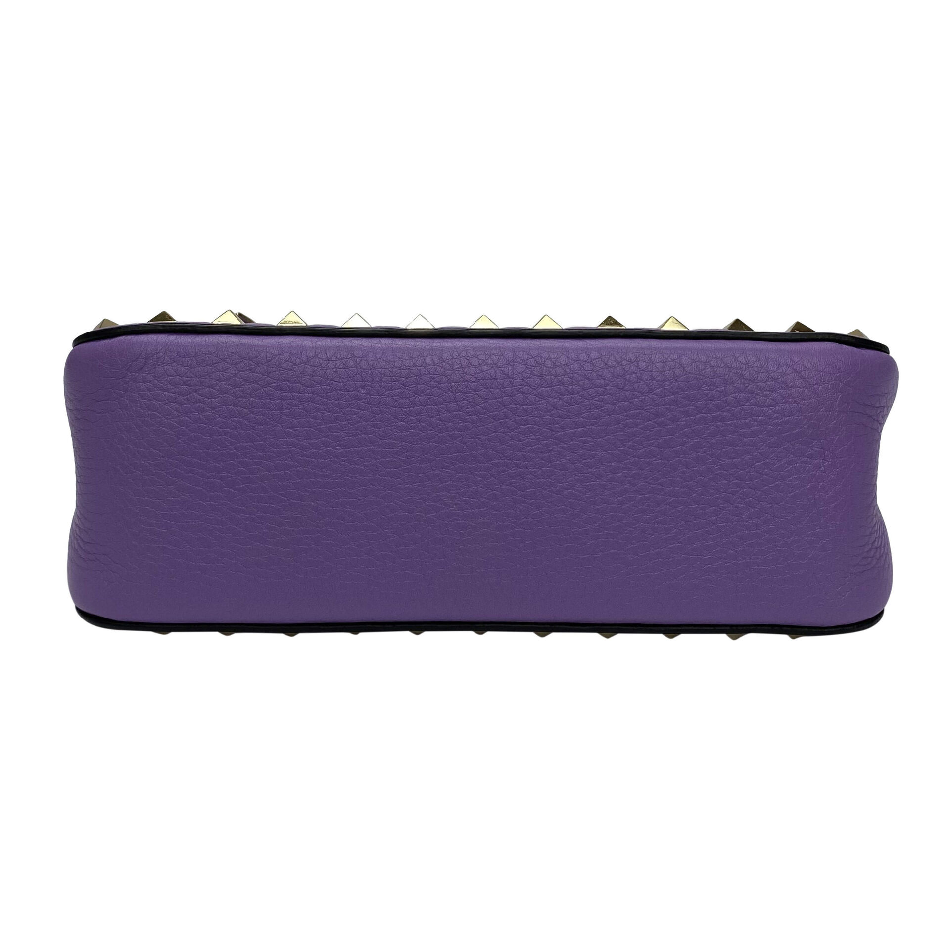 Bolsa Valentino Garavani Rockstud Lilás