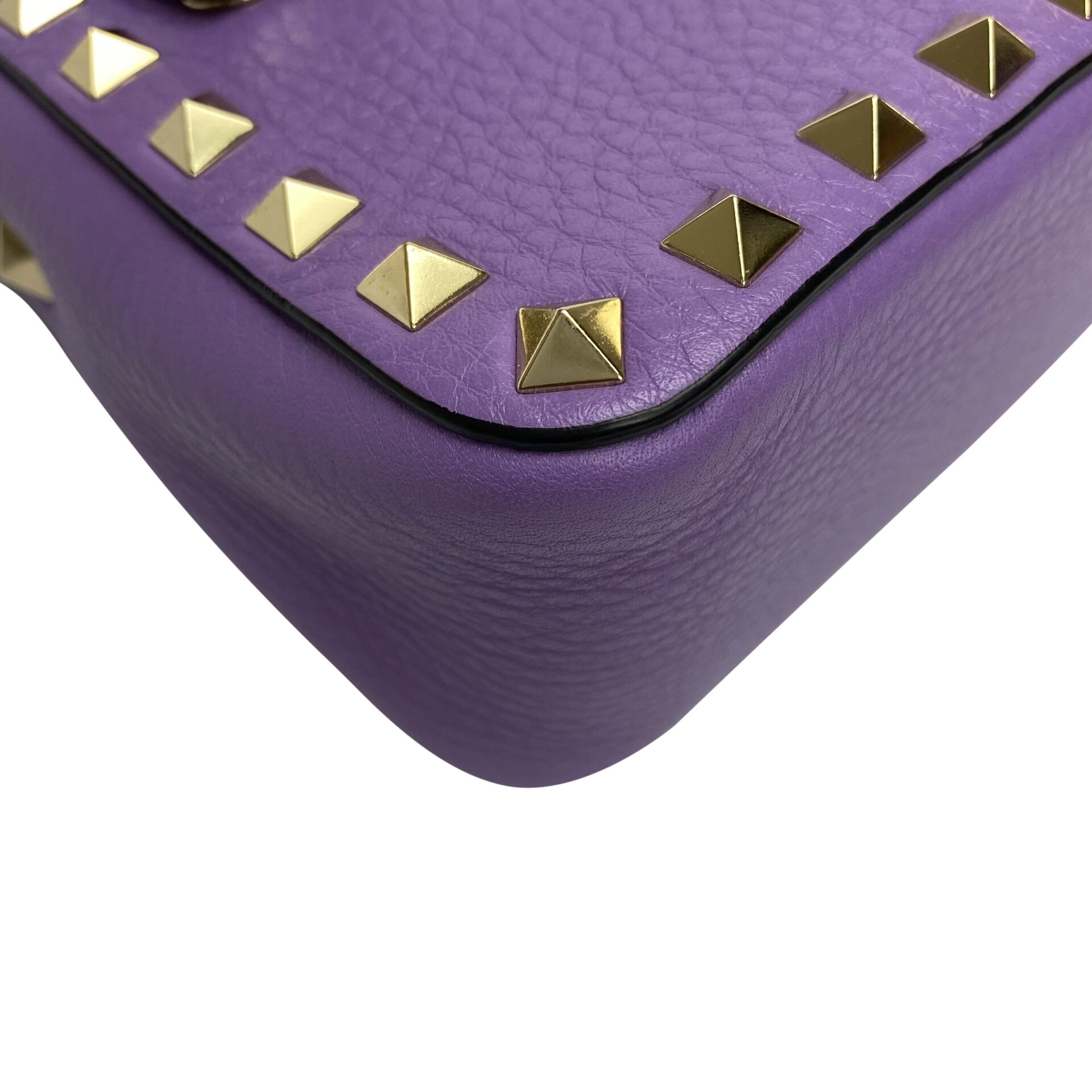 Bolsa Valentino Garavani Rockstud Lilás