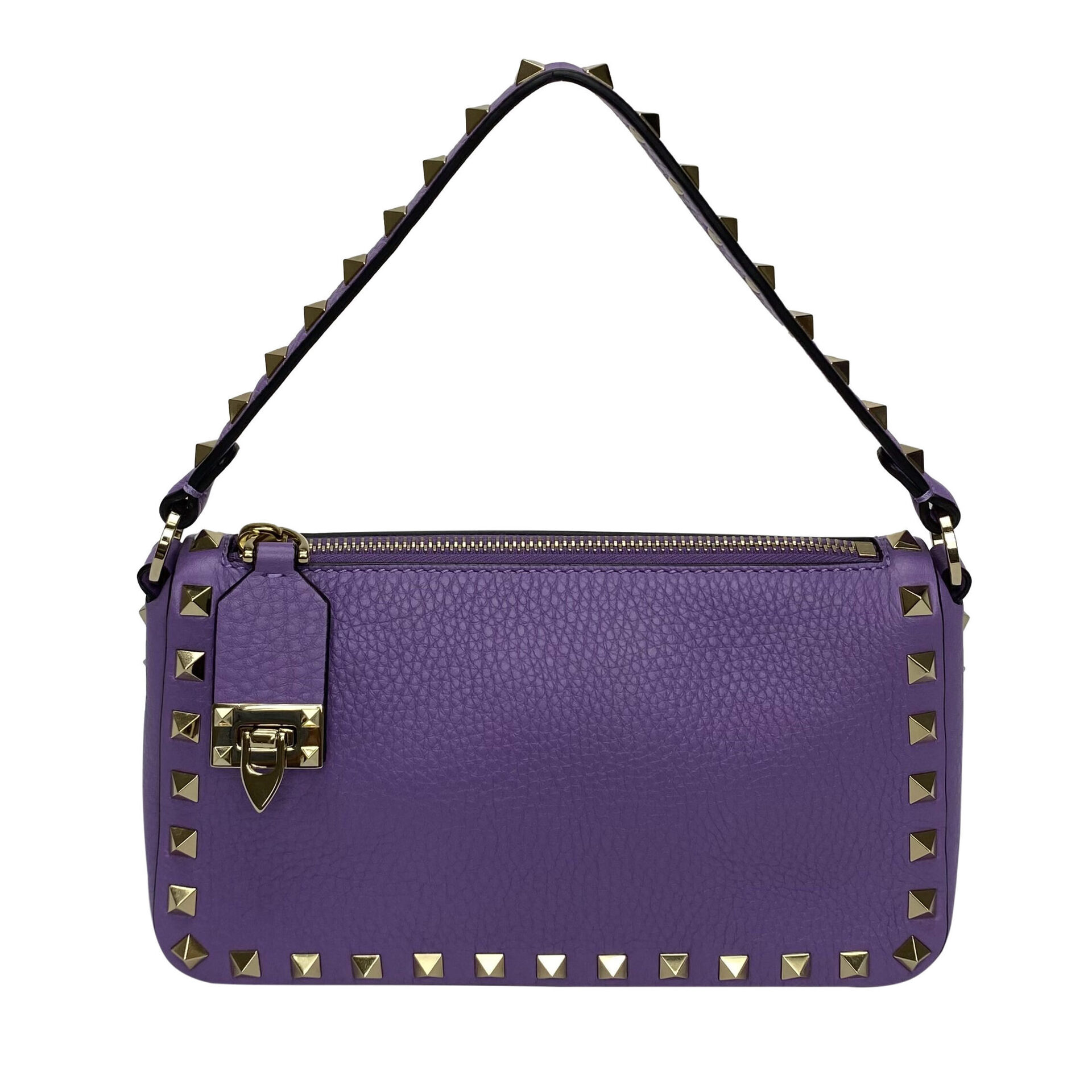 Bolsa Valentino Garavani Rockstud Lilás