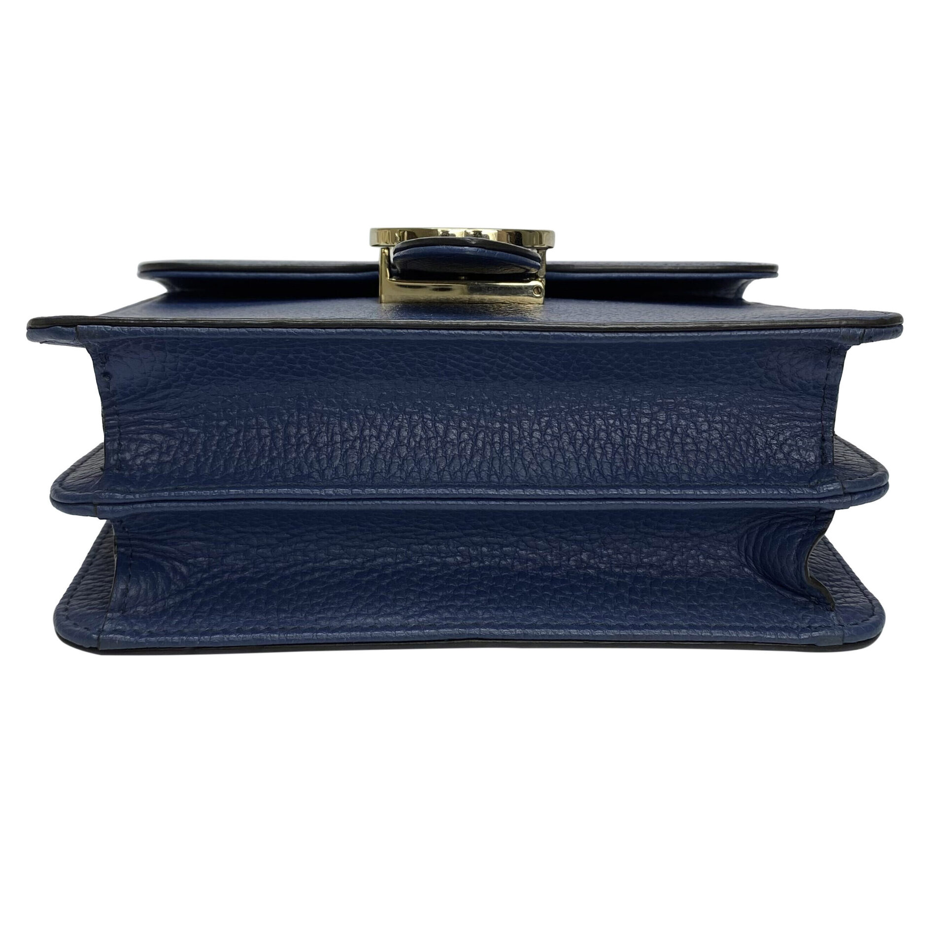 Bolsa Gucci Interlocking G Azul