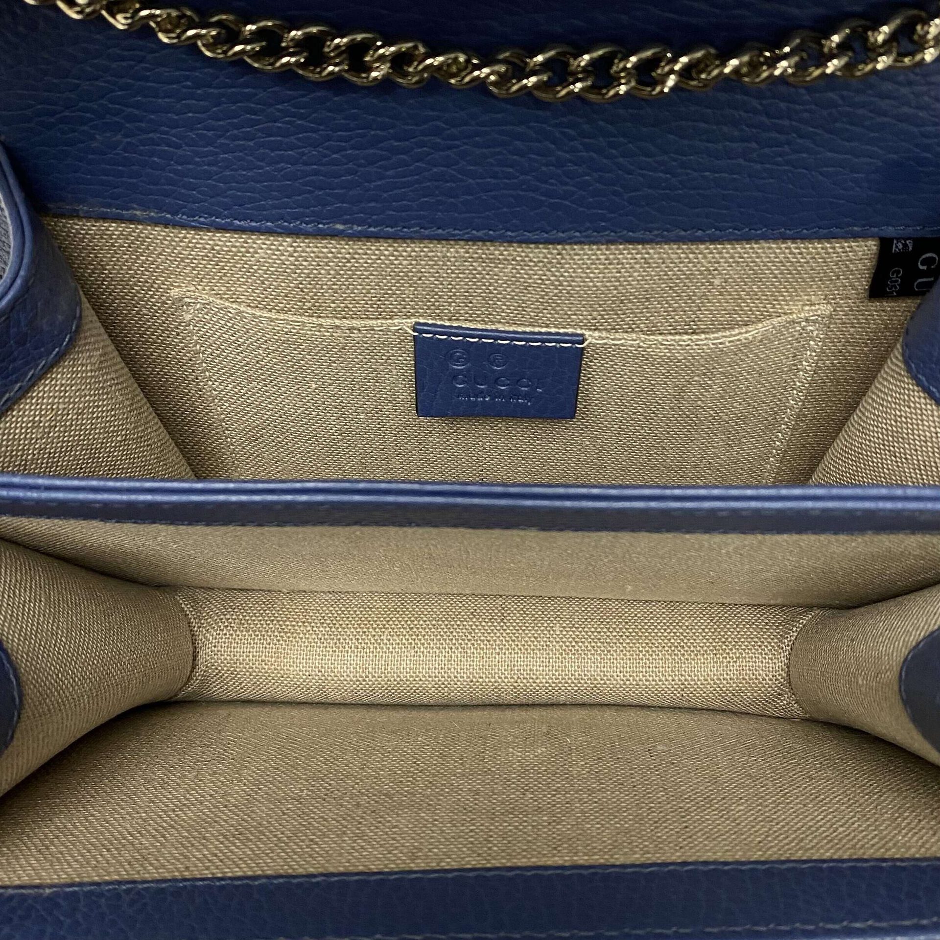 Bolsa Gucci Interlocking G Azul