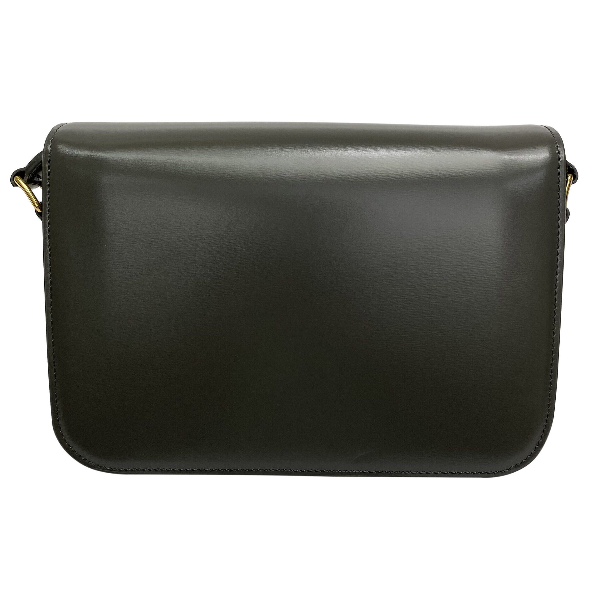 Bolsa Celine Triomphe Cinza