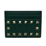 Porta-Cartões Valentino Garavani Rockstud Verde