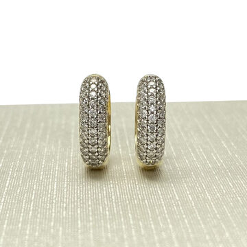 Par de Brincos Argola Lumiere