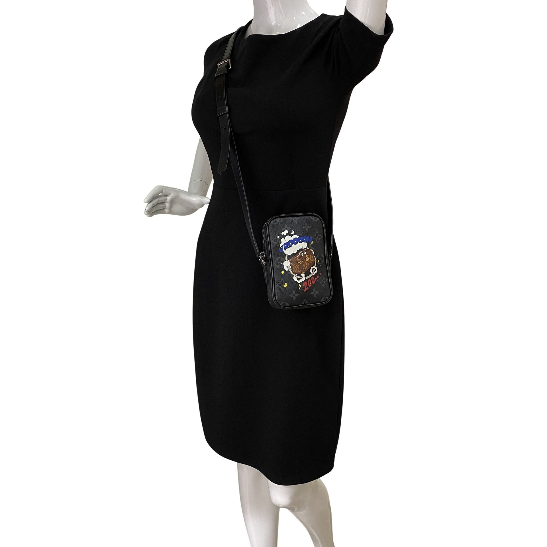 Bolsa Louis Vuitton Monograma Eclipse Vroom Danube