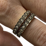 Anel HStern 2 Aros - Coleção Stars