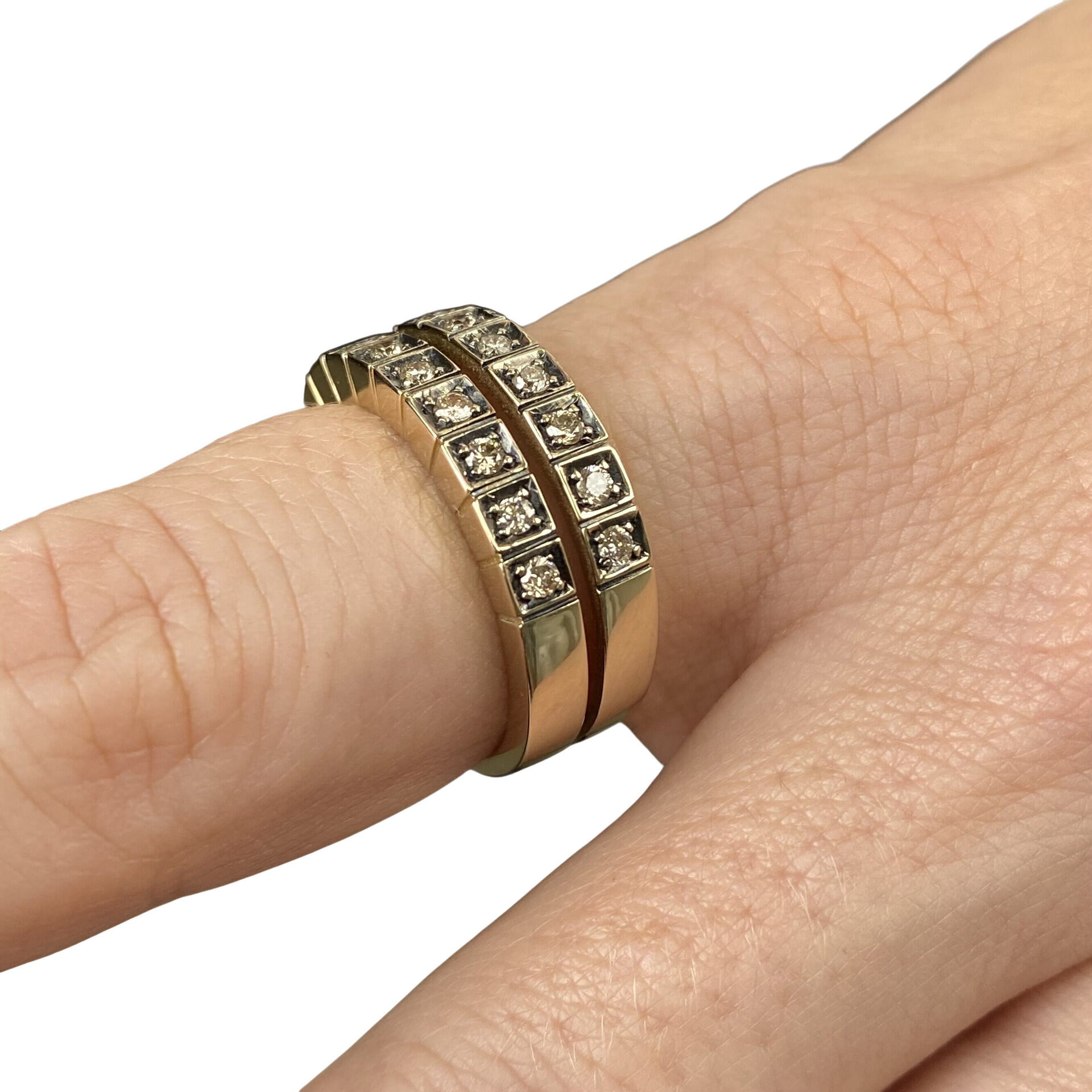 Anel HStern 2 Aros - Coleção Stars