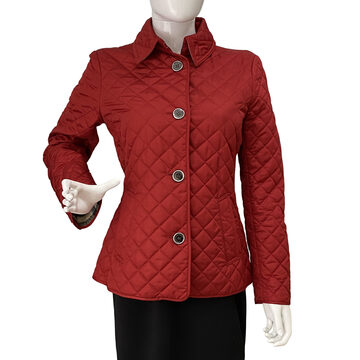 Casaco Burberry Matelassê Vermelho