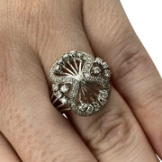 Anel Platina com diamantes - 0.53 ct