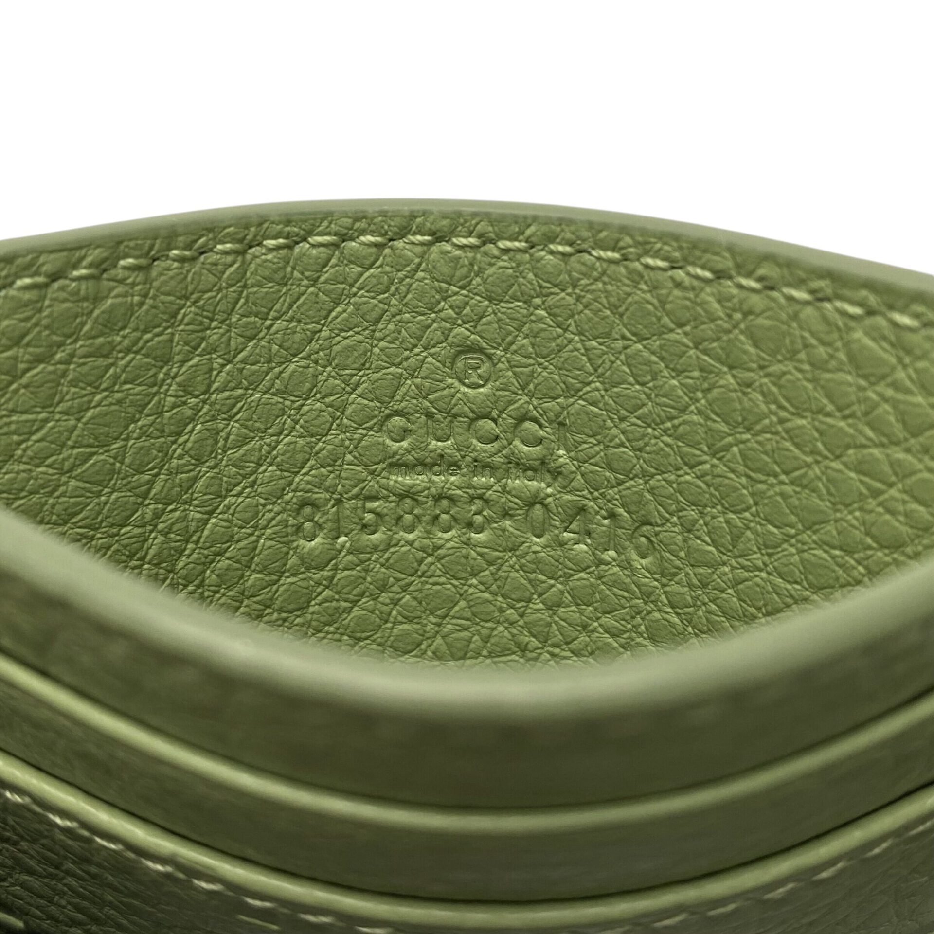 Porta-Cartões Gucci GG Monograma Verde