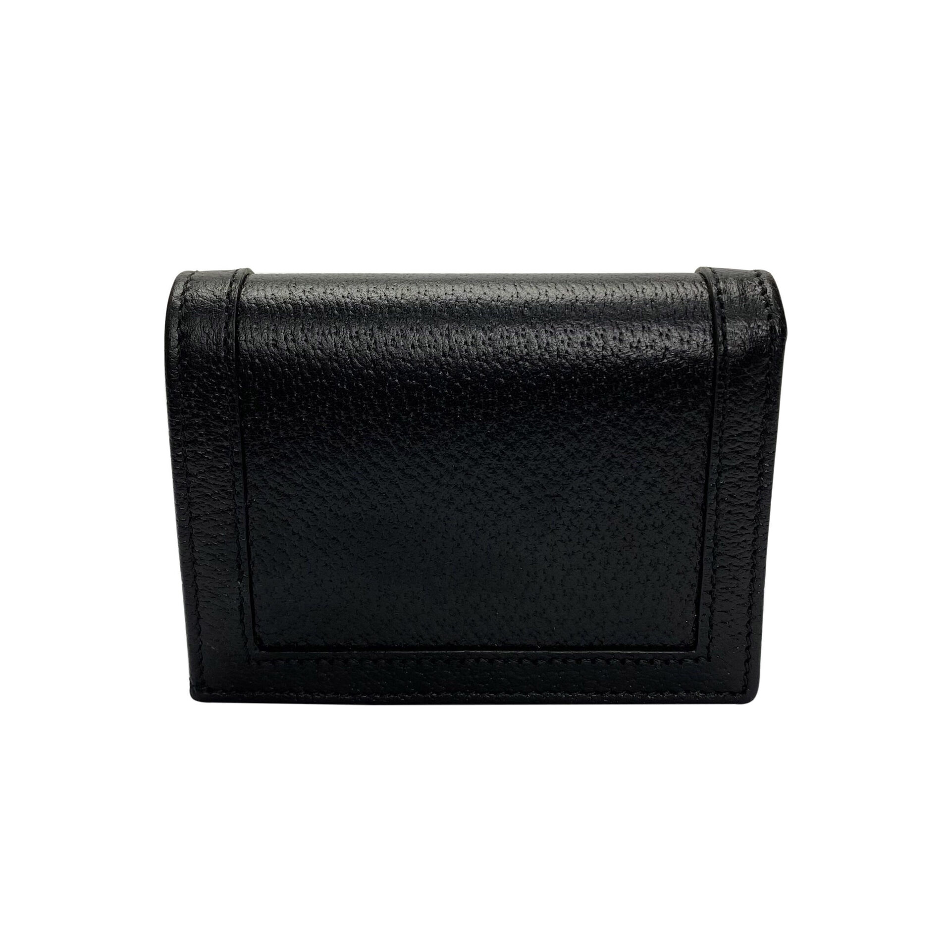 Carteira Gucci Bamboo Preta