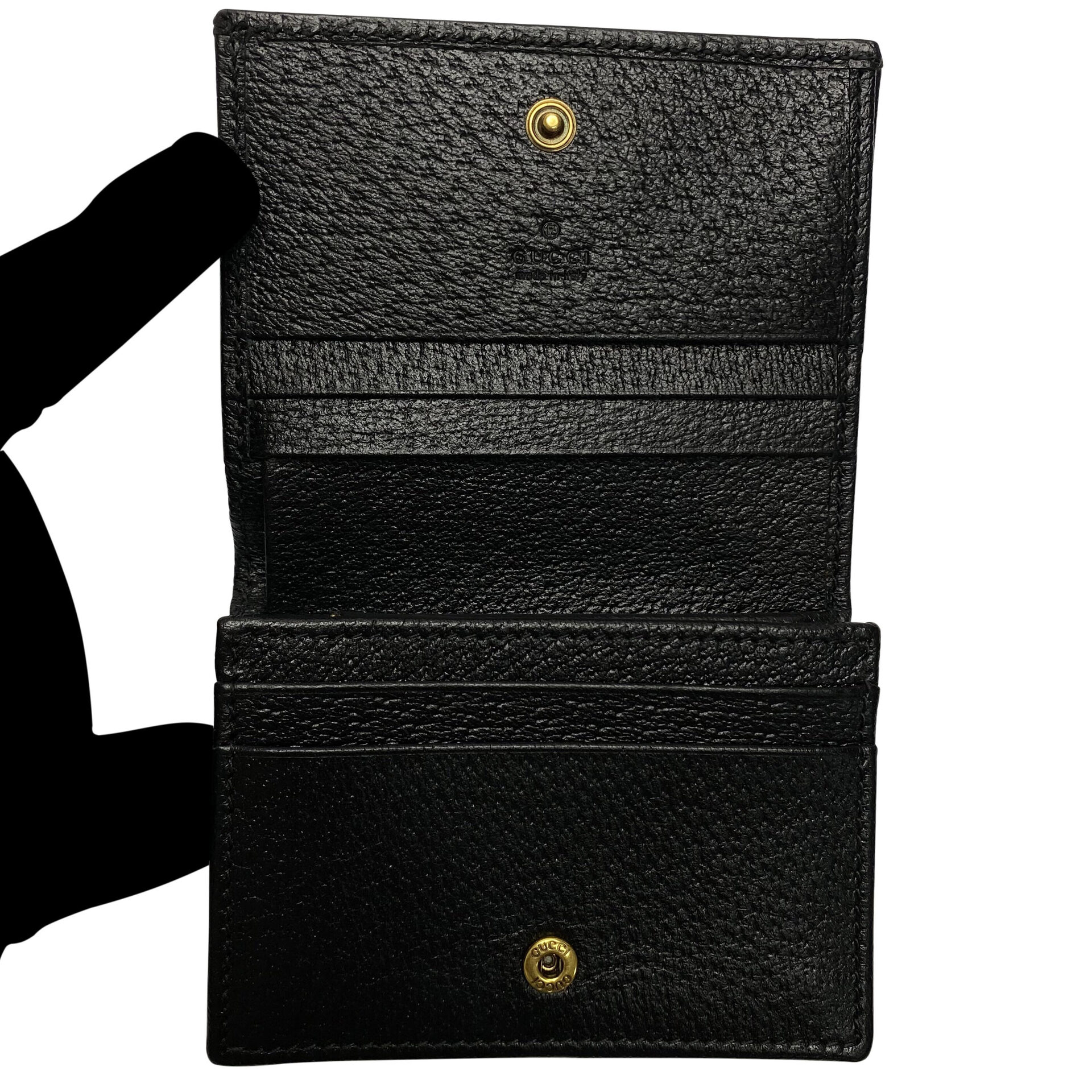 Carteira Gucci Bamboo Preta