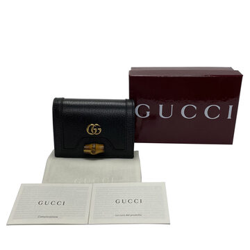 Carteira Gucci Bamboo Preta