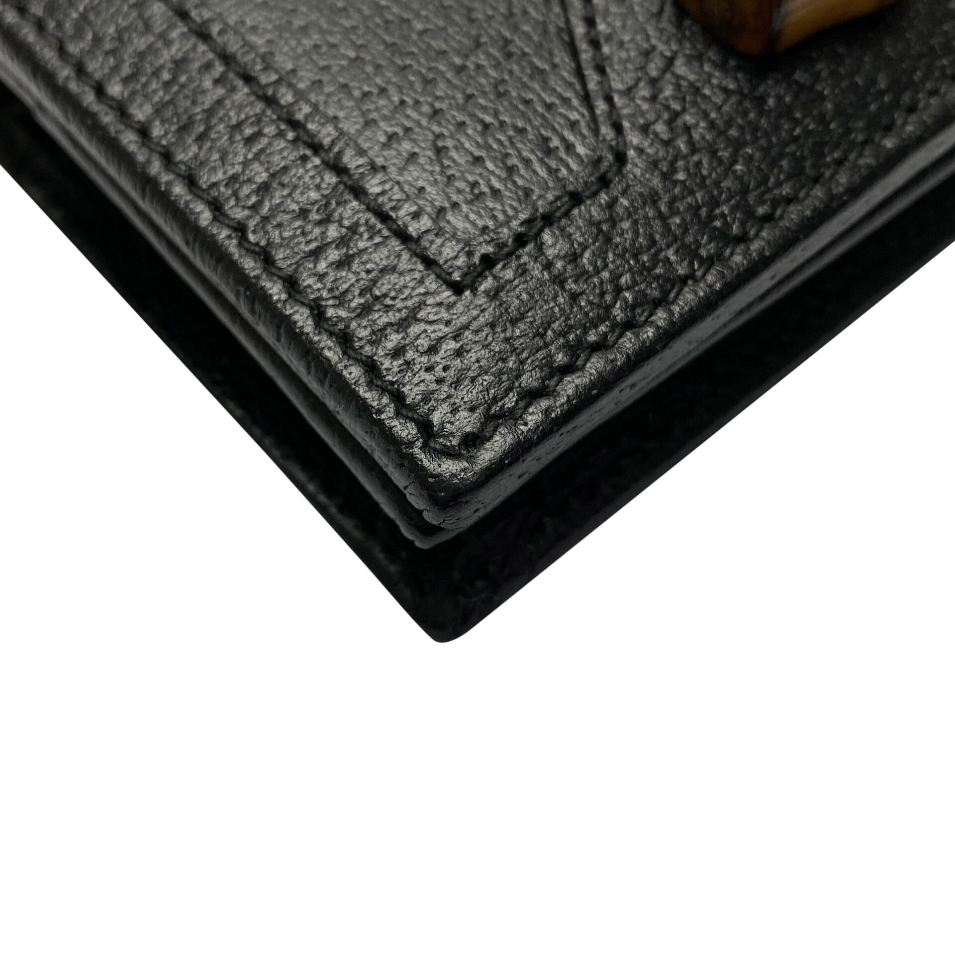 Carteira Gucci Bamboo Preta