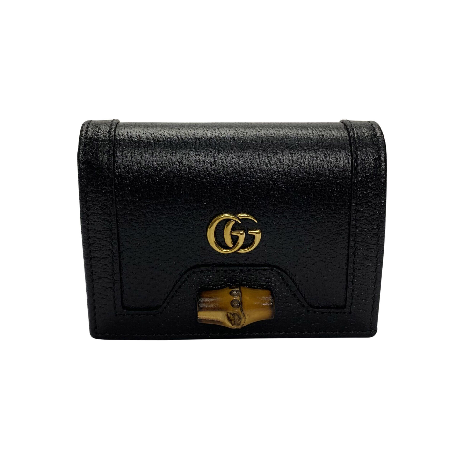 Carteira Gucci Bamboo Preta