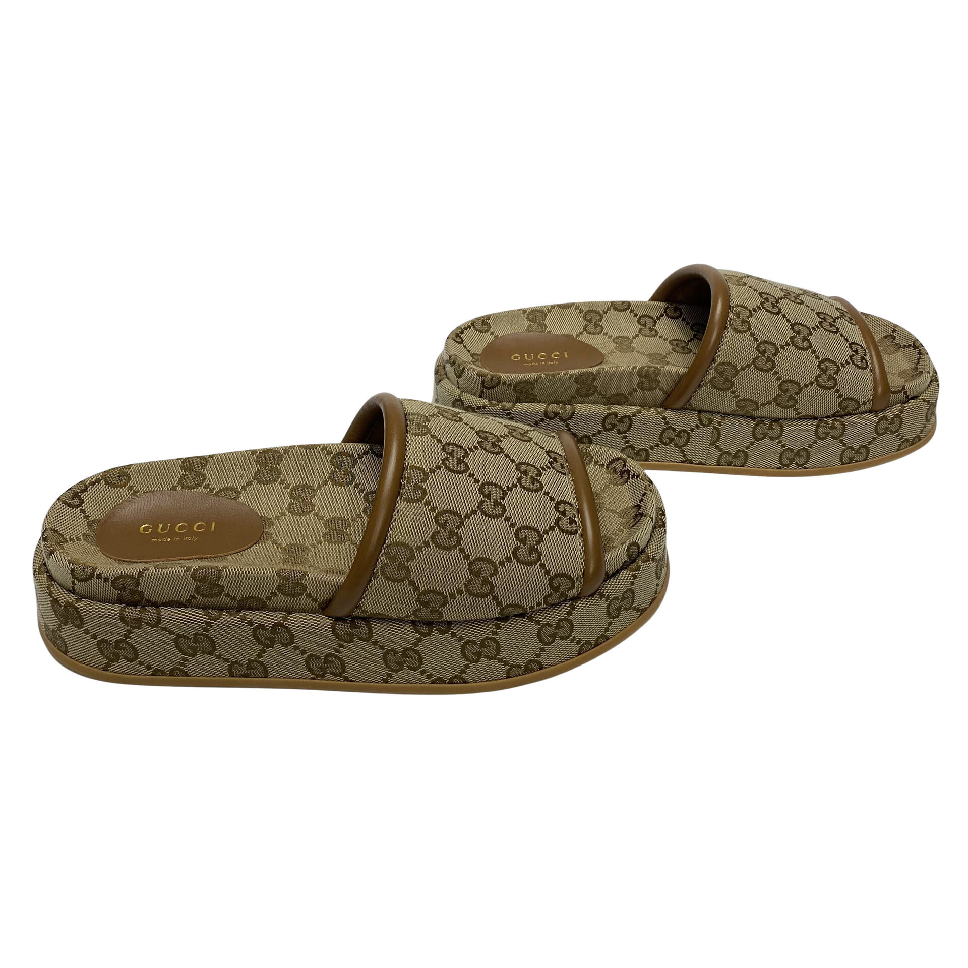 Sandália Gucci Plataforma