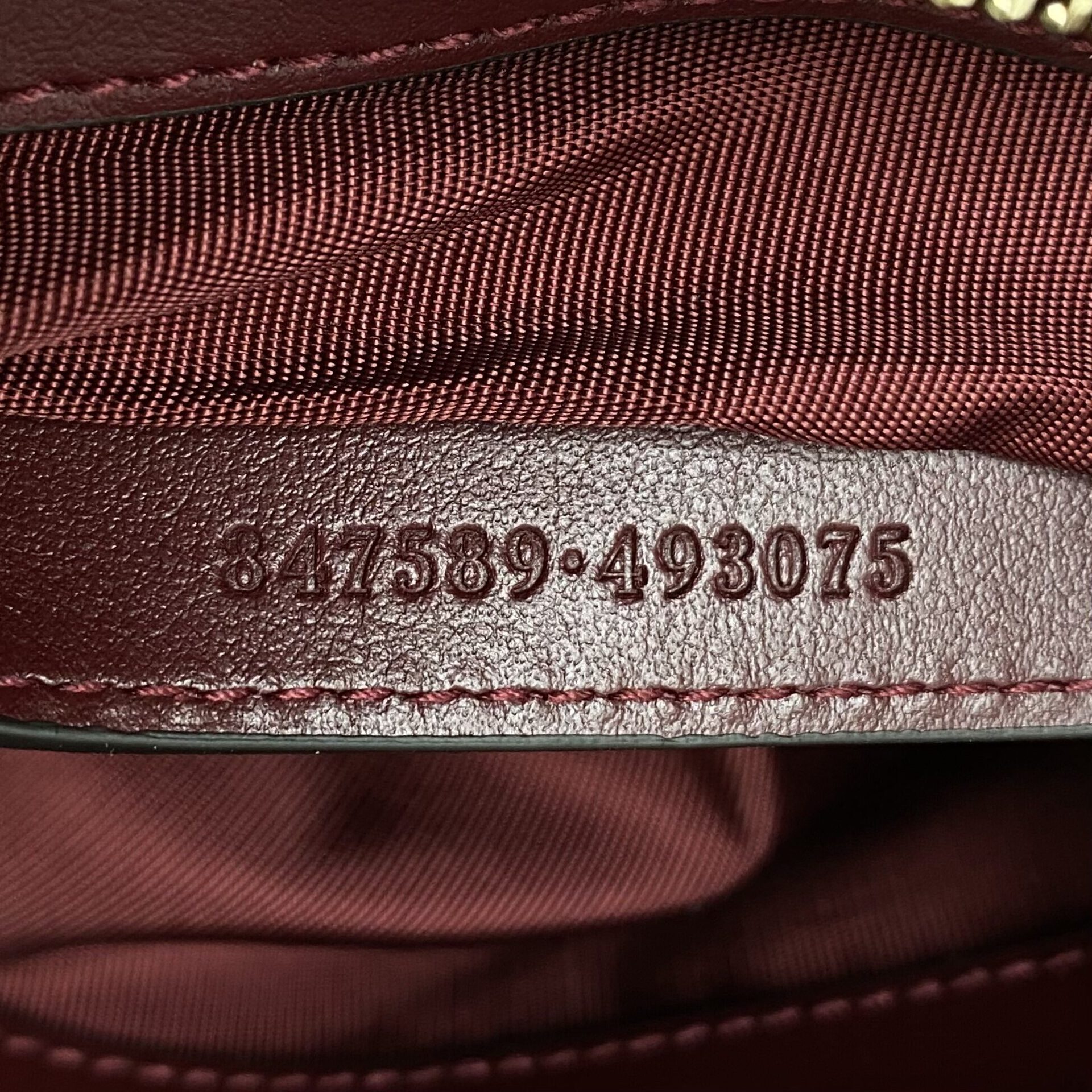 Bolsa Gucci Chevron Vinho